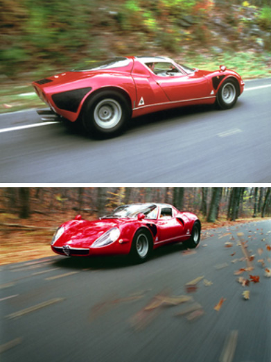  all be it with no pedigree of racing it's the Alfa 33 Stradale