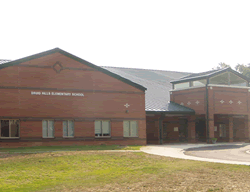 Front of building: Druid Hills Elementary School